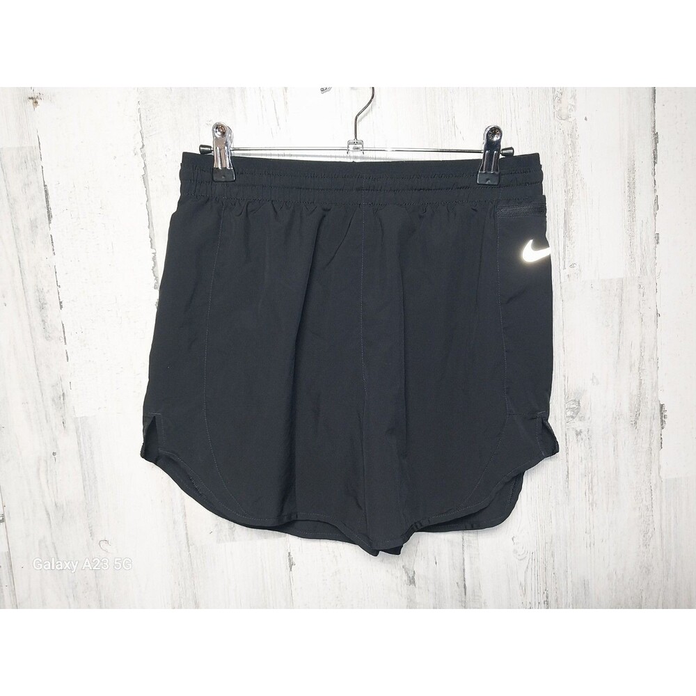 Nike Dri-Fit Tempo Running Shorts Small Black Lined